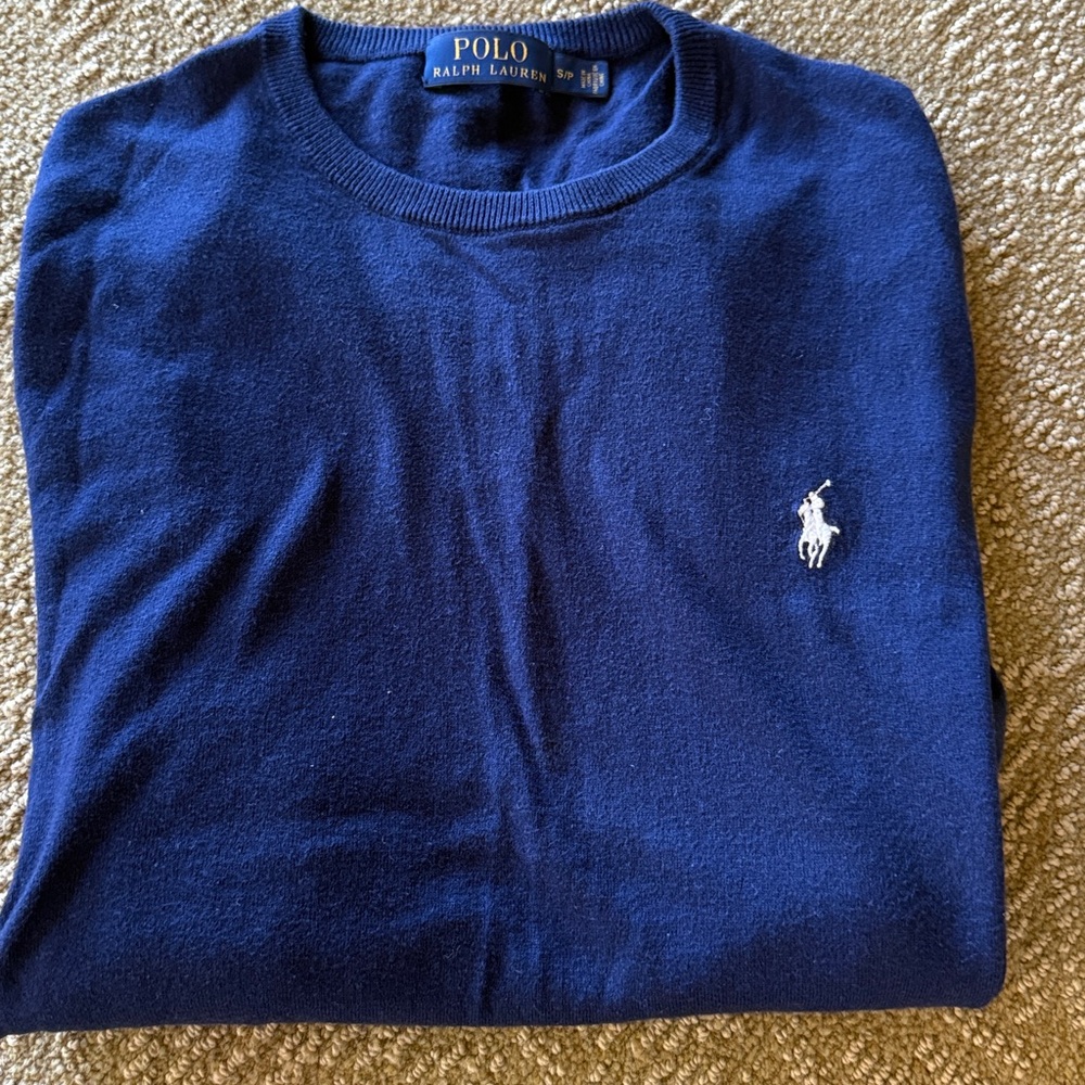 Ralph Lauren Vibrant Blue Knit Top